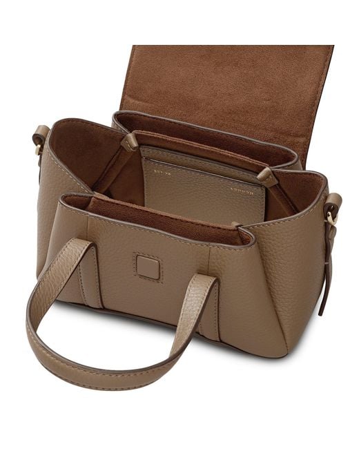 Radley Natural Chancery Raffia Leather Trim Grab Bag