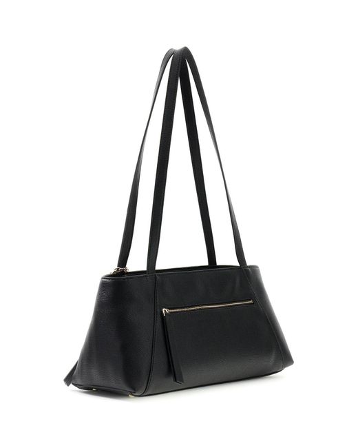 Guess Black Devon Shoulder Satchel Bag