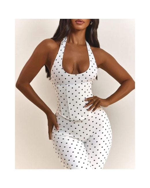 Mars the Label Natural Sandra Capri Jumpsuit