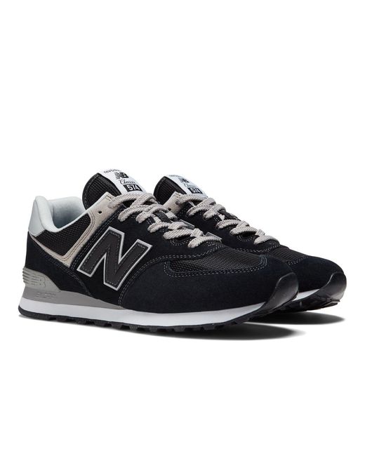 New Balance Black 574 for men