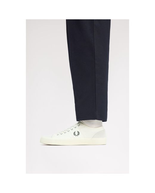Fred Perry White Low-Top Trainers for men