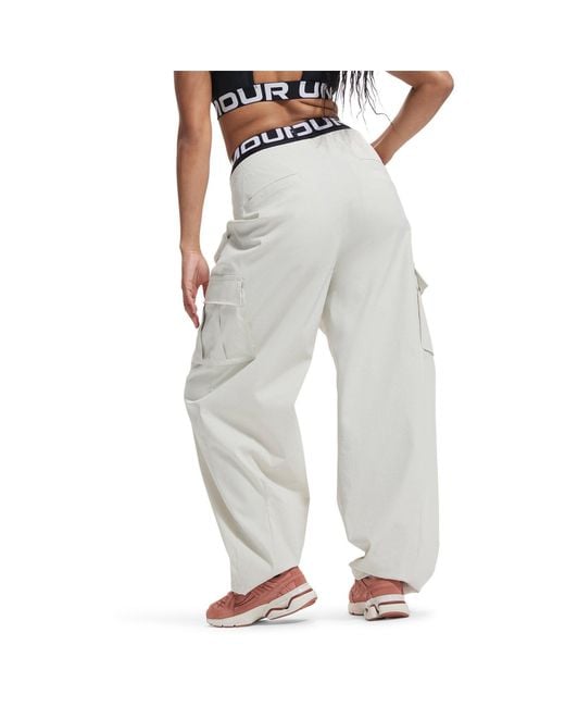 Under Armour Gray Unstoppable Cargo Tracksuit Bottoms