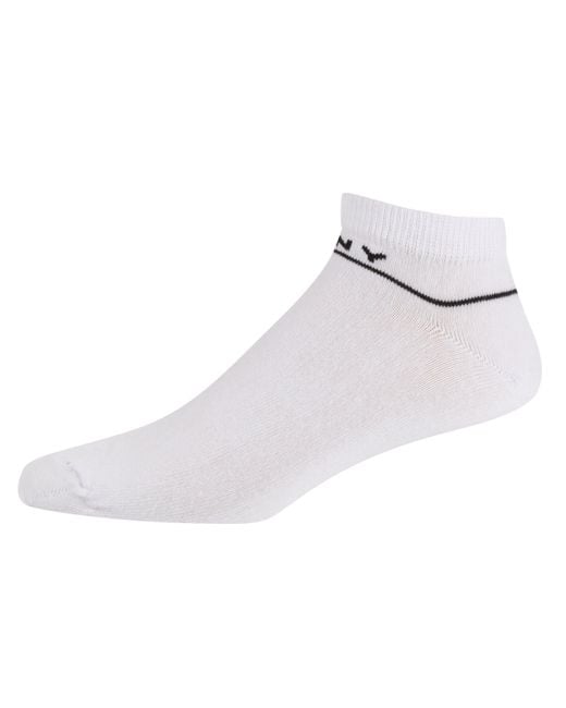 DKNY Black 6 Pack Trainer Liners Jefferson for men
