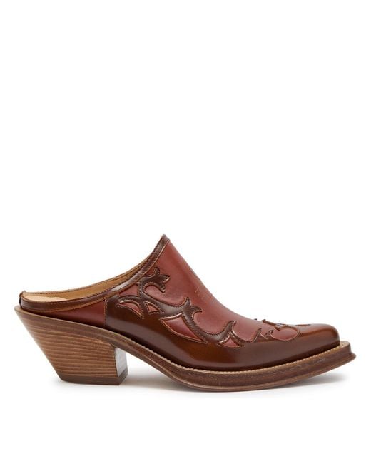 Gabriela Hearst Brown Temperance Mule