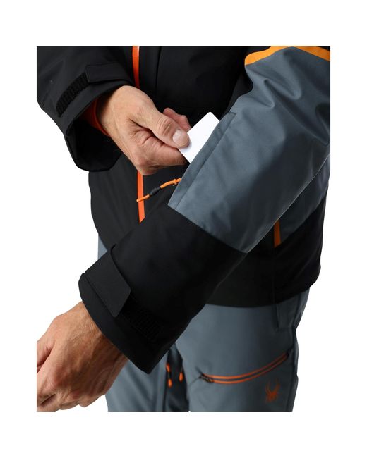 Spyder Blue Chambers Ski Jacket for men
