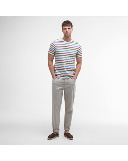 Barbour Blue Rokeby T-Shirt for men