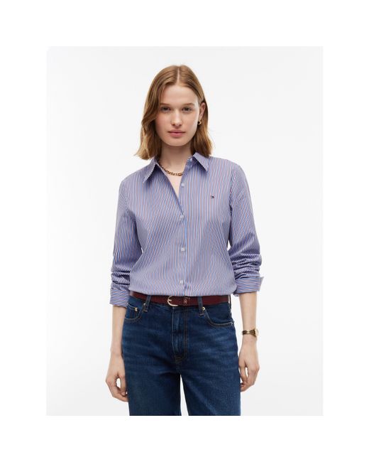 Tommy Hilfiger Purple Heritage Shirt