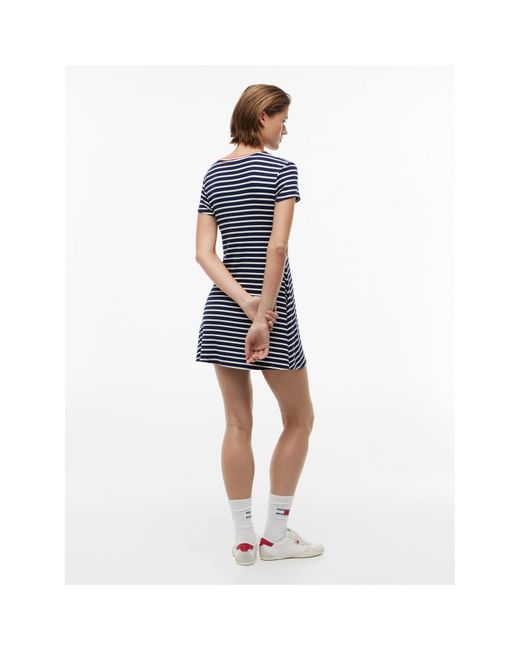 Tommy Hilfiger Blue Skater Dress