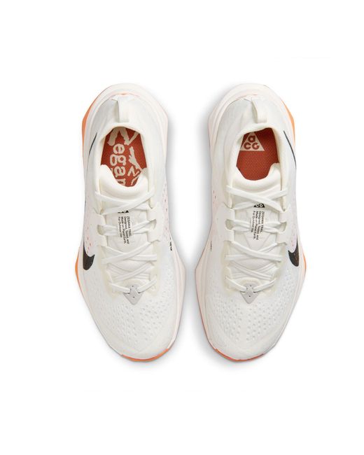 Nike White Acg Pegasus Off-Road Trail Running Shoes