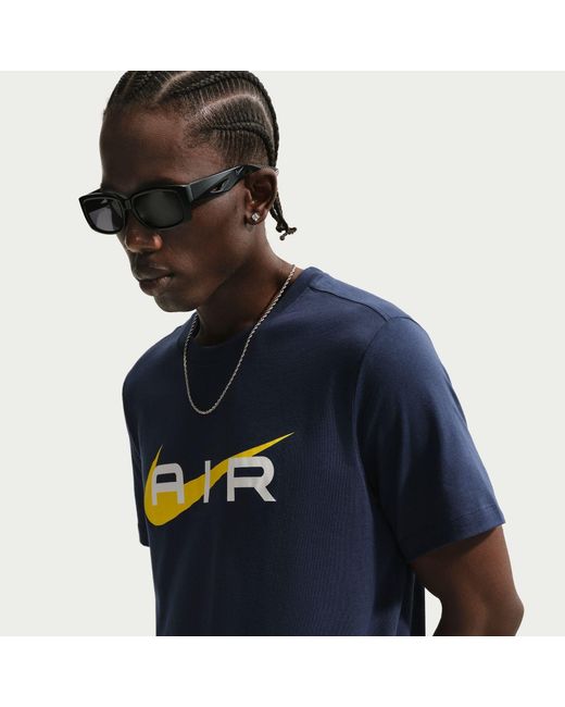 Nike Blue T-Shirt for men