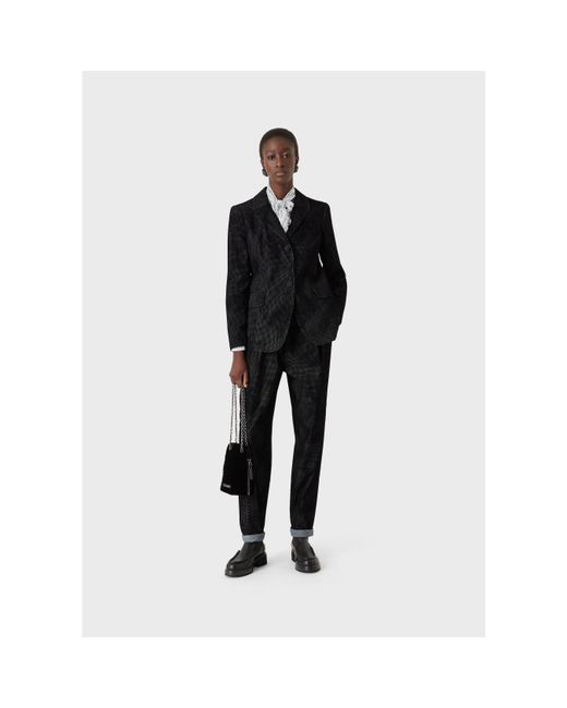 Emporio Armani Black Ch Fbrc Jkt