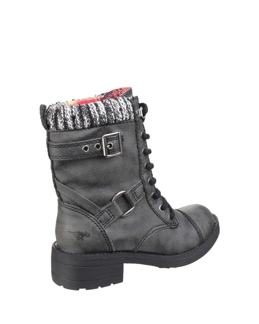 Rocket Dog Gray Thunder Galaxy Biker Boot