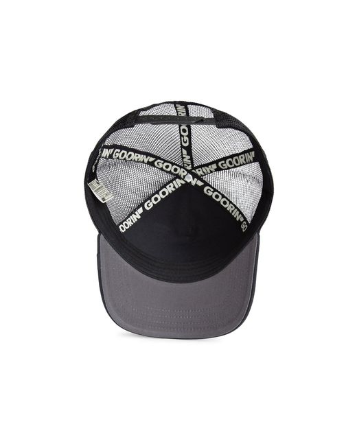 Goorin Bros Black Animal Farm Trucker Cap for men