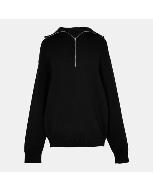 Balenciaga Black Crew Neck Jumper