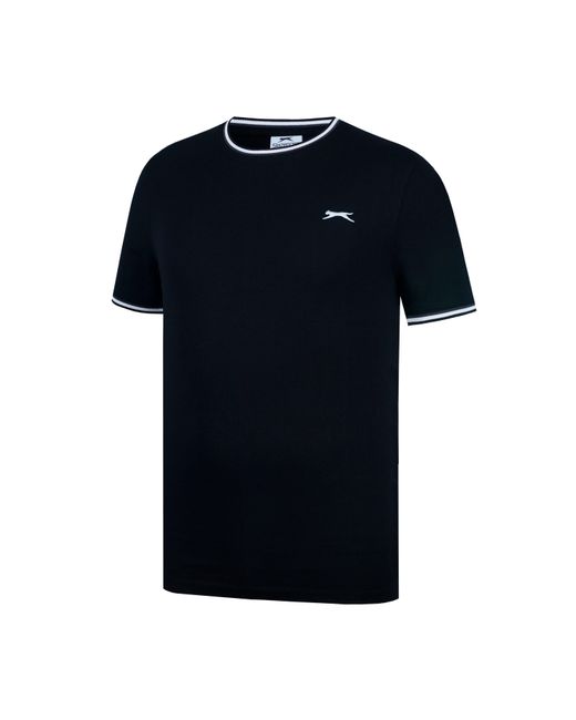 Slazenger 1881 Black Tipped T-Shirt for men