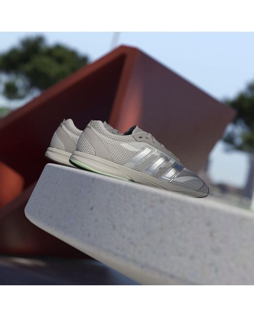 Adidas Gray Lightblaze Lp Shoes