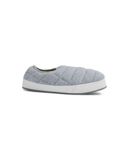 Lyle & Scott White Moccasin Slippers for men