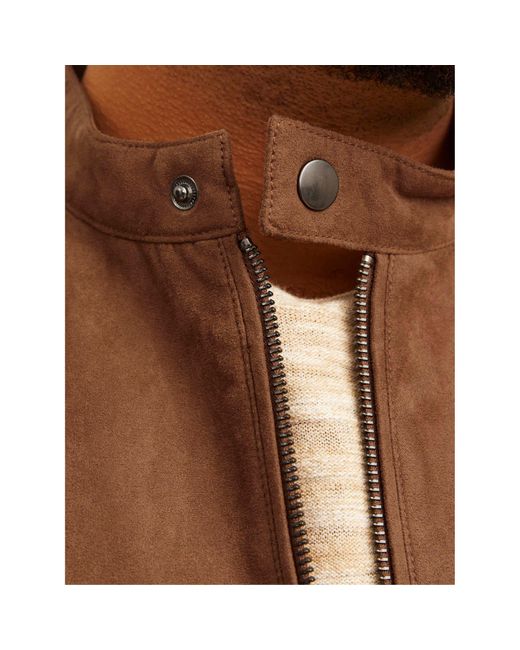 Jack & Jones Brown Jack Dylan Jacket Plus Size for men