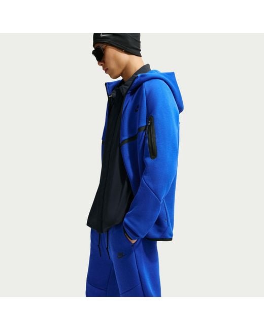 Nike Blue Tech Fleece Joggers for men