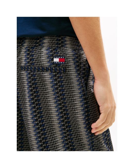 Tommy Hilfiger Gray Woven Tracksuit Shorts for men