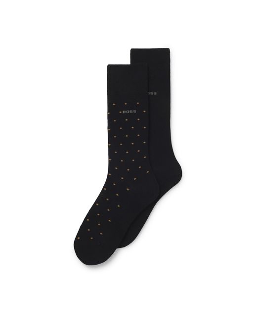 Boss Black 2-Pack Logo Socks for men