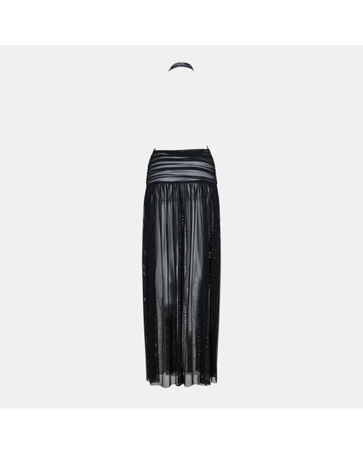 Norma Kamali Black Maxi Dress