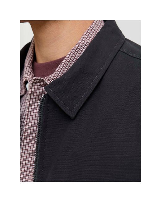 Jack & Jones Black Dover Worker Jacket for men