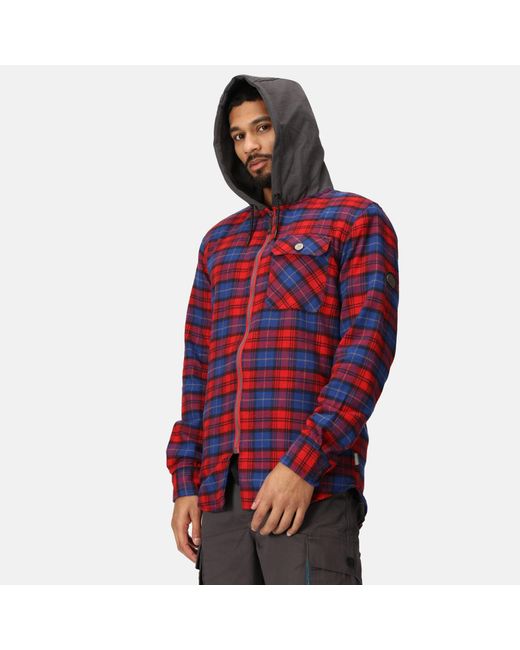 Regatta Red Siege Workwear Shirt Jacket for men