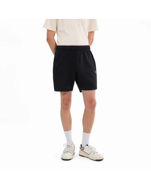 Ellesse Black Fleece Jogger Shorts for men