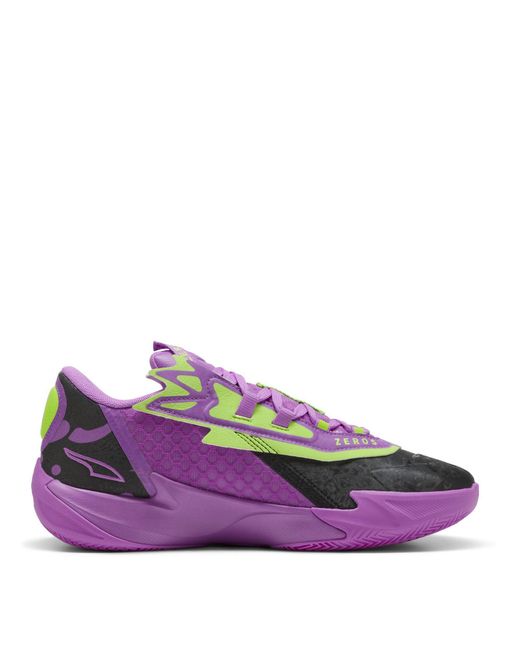 PUMA Purple Scoot Zeros Ii Lab Basketball Trainers for men