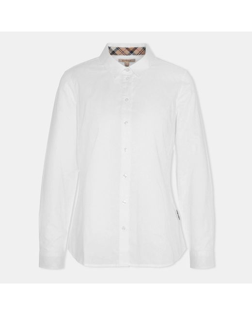 Barbour White Derwent Shirt