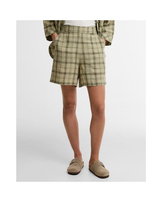 Barbour Green Tailored Shorts
