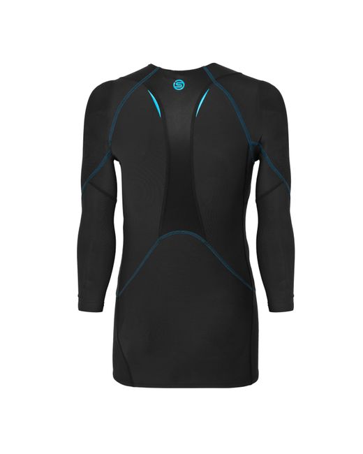 Skins Coldblack Long Sleeve Performance Gym Top for men
