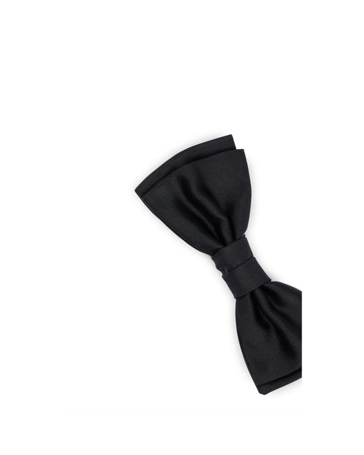 HUGO Black Accessories Pre-Tied Bow Tie for men