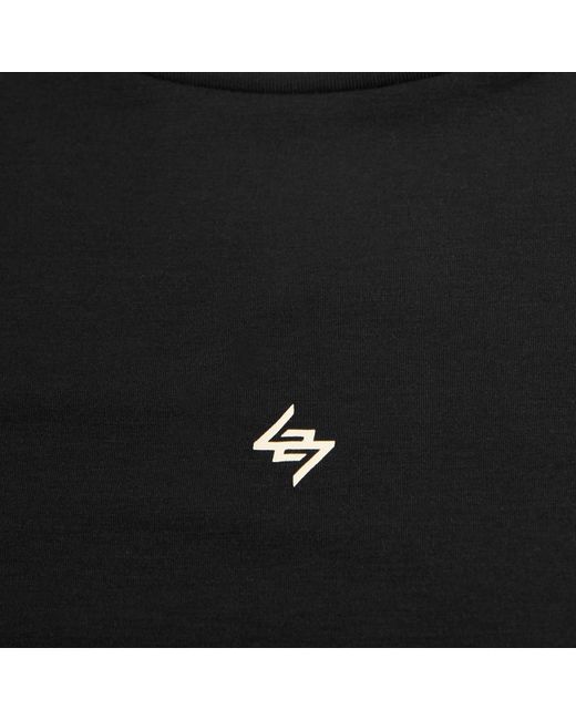 REPRESENT 247 Black Dna Graphic Short Sleeve Performance Gym Top for men