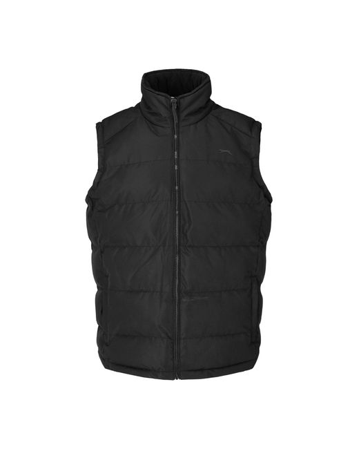 Slazenger 1881 Black Padded Gilet for men