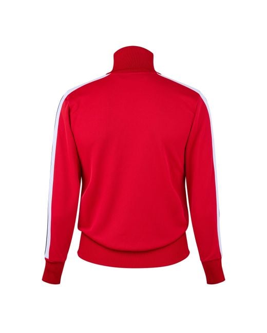 Palm Angels Red Classic Track Jacket for men