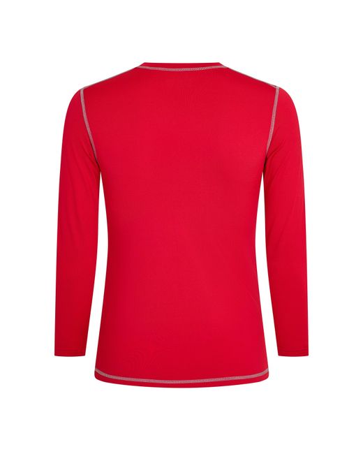 OXEN Red Long Sleeve Baselayer Top for men