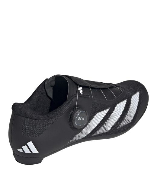 Adidas Black Tempo Stripes Boa Road Cycling Shoes for men