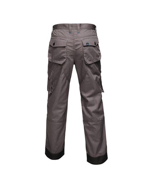 Regatta Gray Heroic Worker Trousers Regular for men