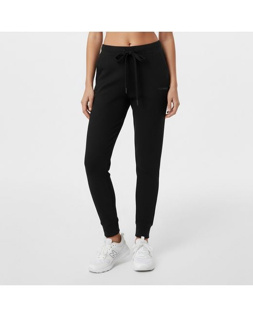 Usa Pro Black Ribbed Joggers