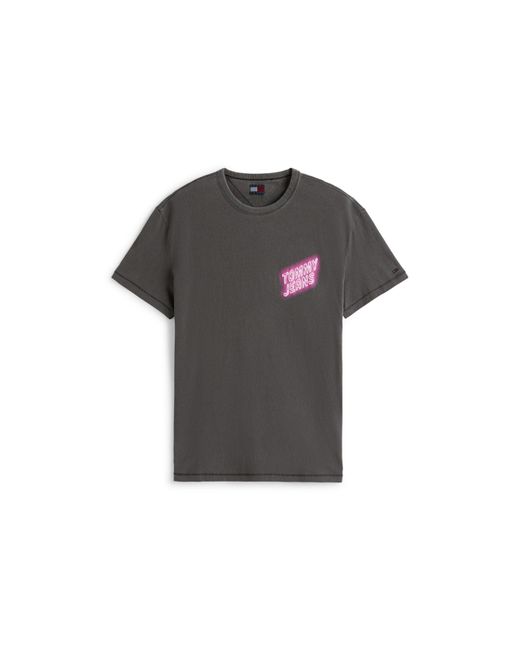 Tommy Hilfiger Gray Graphic T-Shirt for men