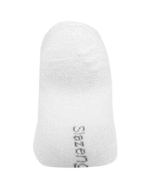 Slazenger 1881 White Invisible 5 Pack Trainer Socks for men