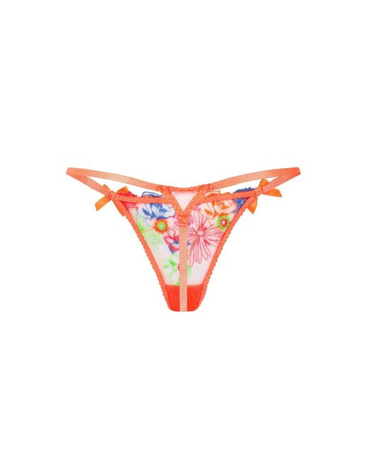 Agent Provocateur Orange Zuri Thong