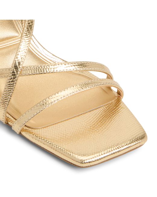 ALDO Metallic Lendacan Heeled Sandals