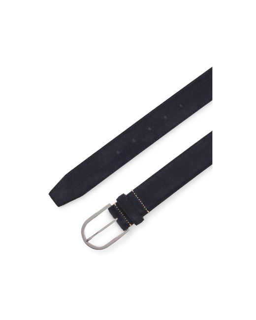 Boss Blue Lorys St Leather Belt for men