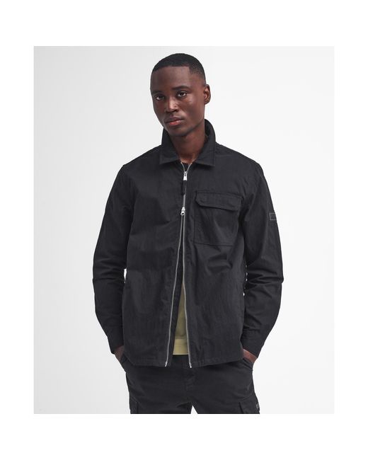 Barbour Blue B.Intl Maze Peached Overshirt for men
