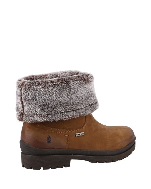 Hush Puppies Brown Alice Mid Boot
