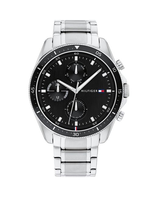 Tommy Hilfiger Metallic Stainless Steel Watch for men