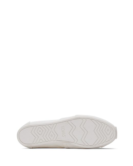 TOMS White Alpargata Shoes